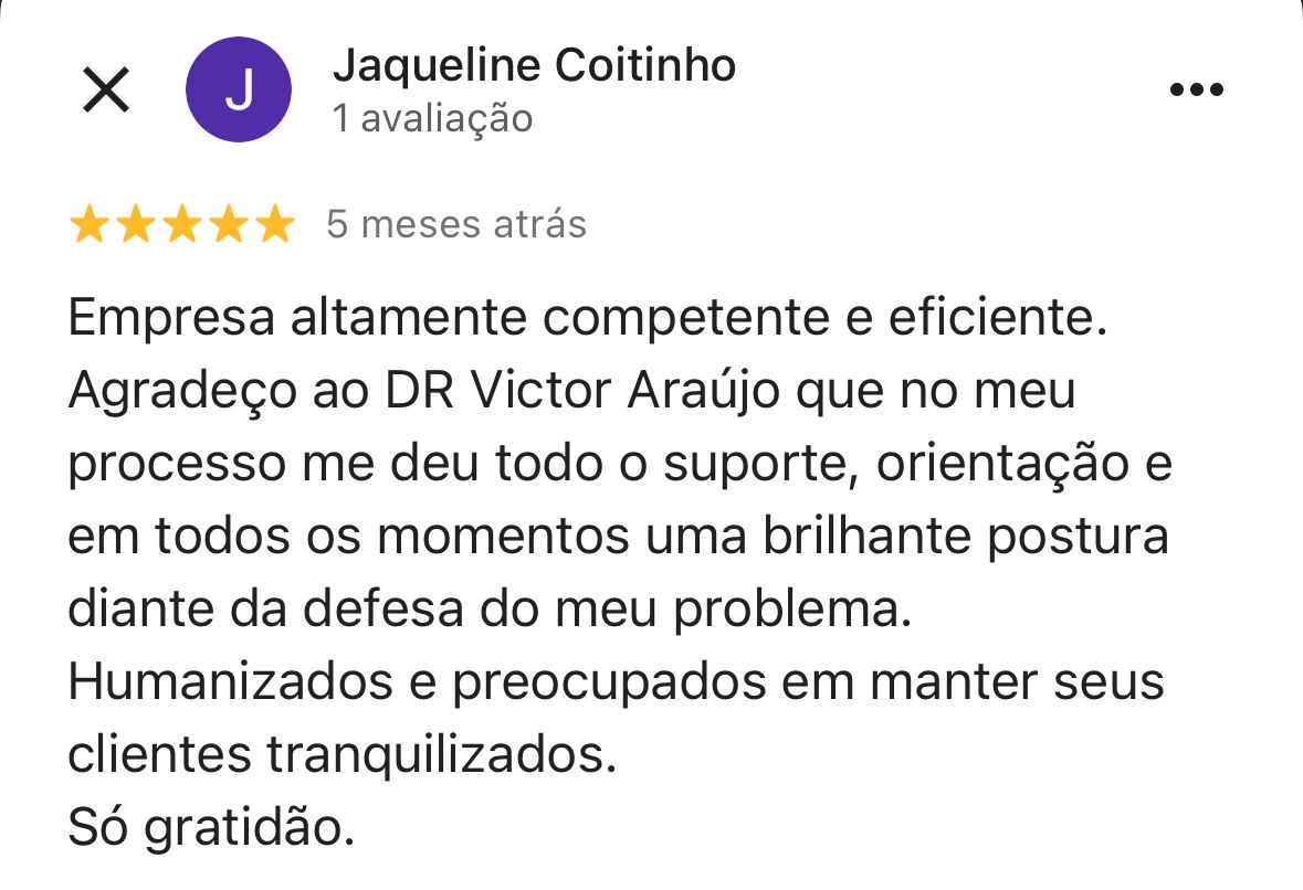 Depoimento de Jaqueline Coitinho